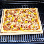Extra Large Pizza Stone for Oven,Grilling,Pellet Grill,Pizza & Bread Baking | 20"x13.5" Rectangular Cordierite Pizza Stone absorbs extra moisture for crispy crust,heat-resistant,food safe & built to last