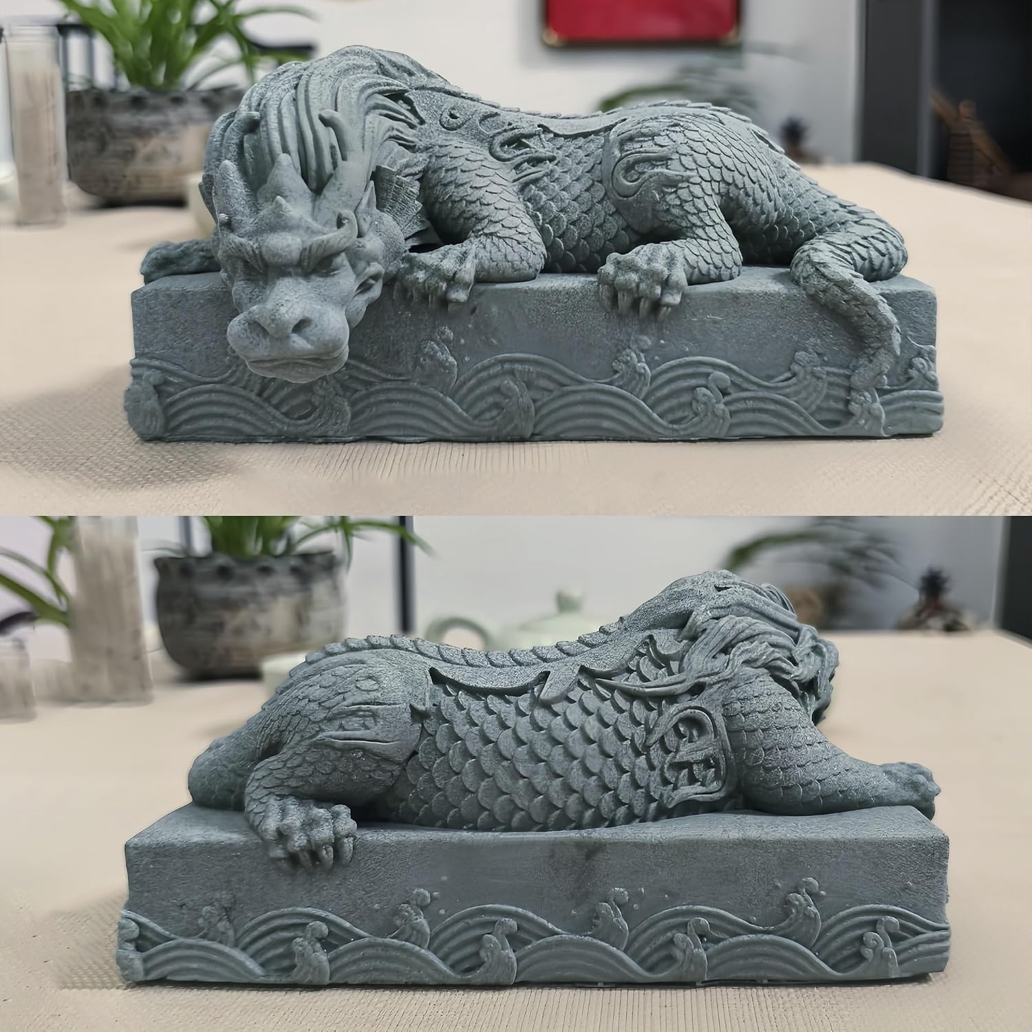 Outdoor Pond Spitters for Small Ponds, Garden Fountain Statue with Water Pump, Animal Water Feature for Koi Ponds Yard Landscape Decor