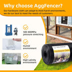 16in x 10ft Black Hardware Cloth 1/2 inch 19Ga PVC Coated Mesh | Vinyl Coated Fence, Welded Metal Chicken Wire Fencing Roll, Garden Plant Fencing, for Chicken Coop and Home Improvement