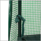 gen-3pe grow house, green, side view