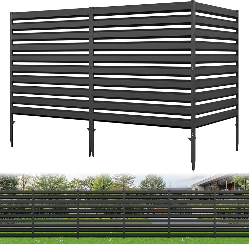 besfur 42" h x 38" w metal privacy, main product view