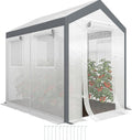 outsunny 8' x 6' x 7.5' walk-in greenhouse, main product view
