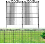 12 panel no dig decorative garden fence 42", main product view