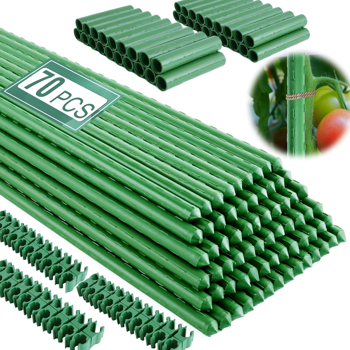 fabulas garden stakes 16 inch 70 pack, diy, main product view
