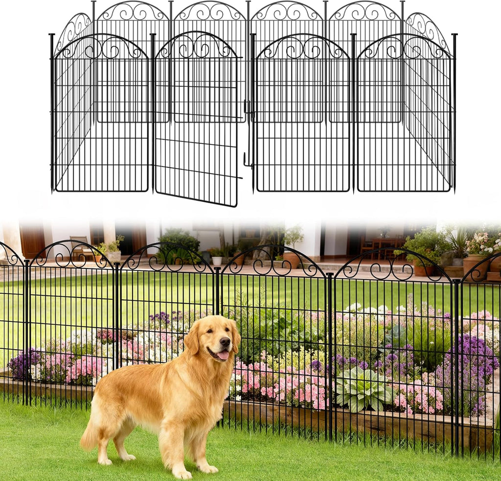 colrasn 10 panels no dig decorative garden dog, main product view