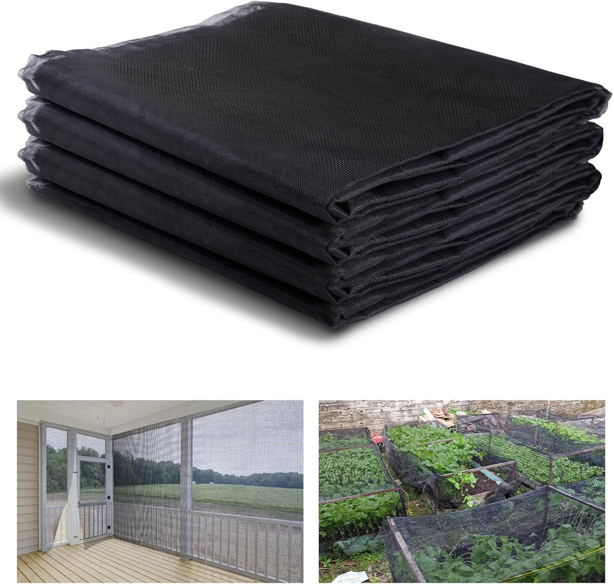 10x33ft strong pp nanocomposite mosquito net garden netting, main product view