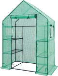 coos bay walk in mini greenhouse with windows, main product view