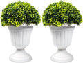 sunnyglade 2 pcs 17" artificial boxwood topiary ball, main product view