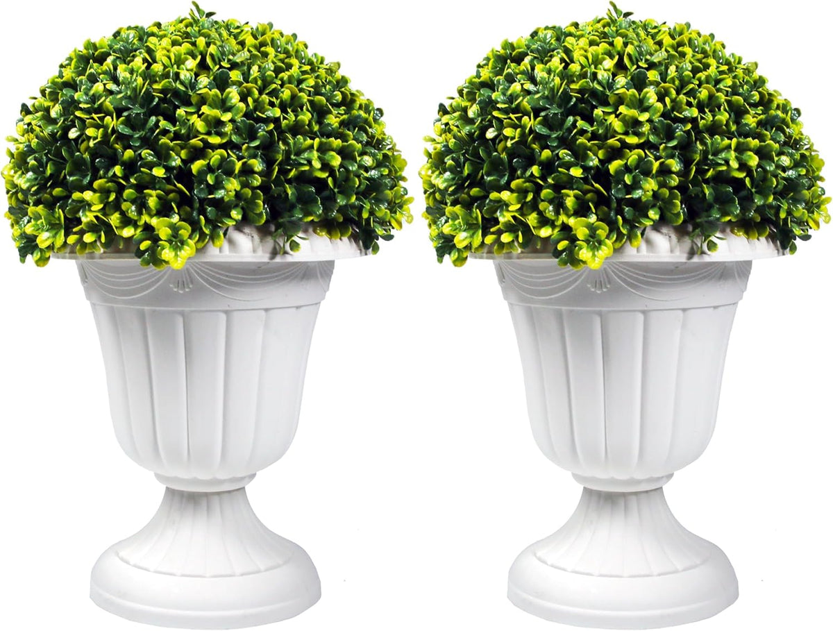 sunnyglade 2 pcs 17" artificial boxwood topiary ball, main product view