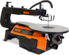 wen variable speed scroll saw, 16-inch with work, main product view