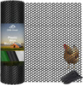 black plastic chicken wire 16in x 33ft,garden netting, main product view