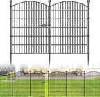 10 panel no dig decorative garden fence with, main product view