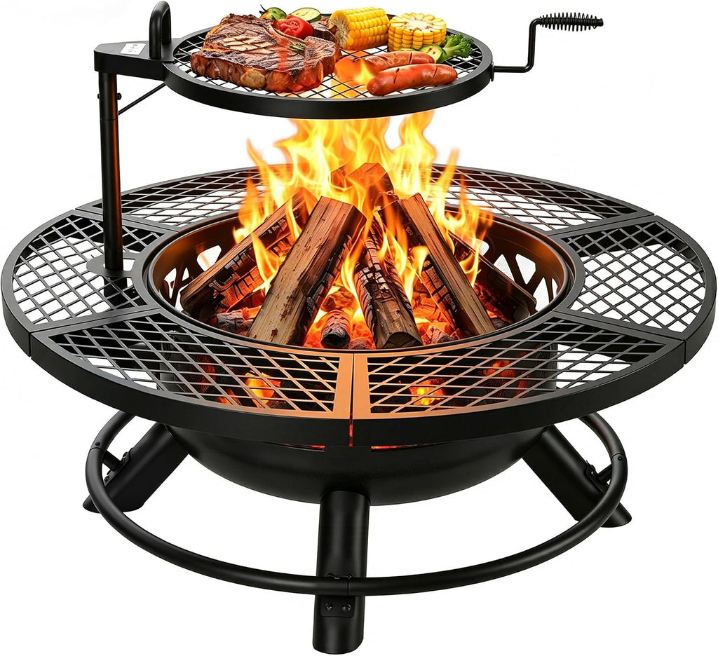 bali outdoors fire pit with poker, main product view