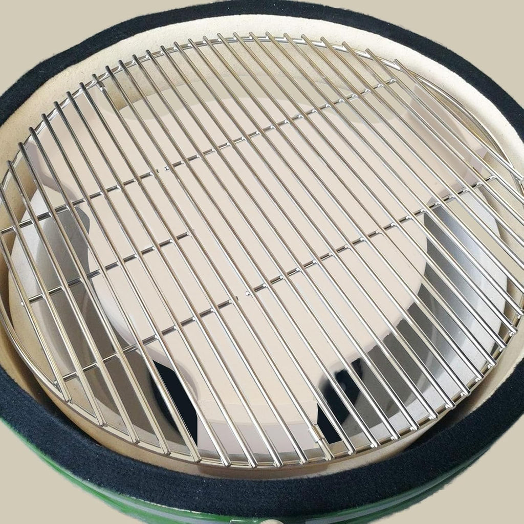 18" Plate Setter, Smoking Stone, Pizza Stone Replacement for 18" Kamado Grill, Chargriller 18" Akorn Kamado, 18" Large Big Green Egg Grill