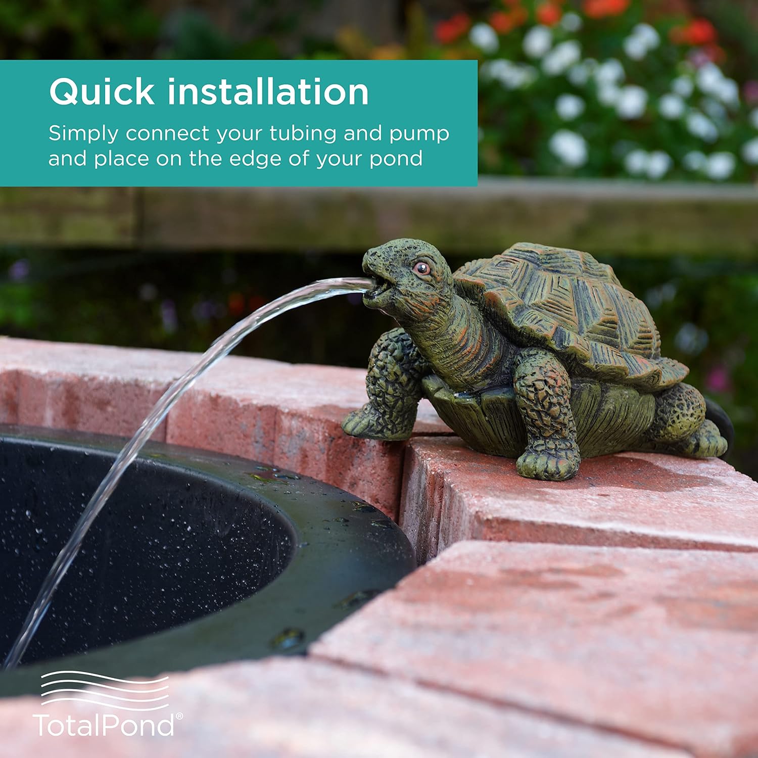 TotalPond Turtle Spitter
