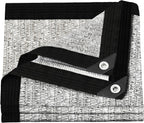 shade cloth-80% aluminum sunblock neting,durable mesh tarp with, front angle view