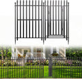 no dig decorative garden fence, 48in(h)×17.6ft(l), 8 panels, main product view