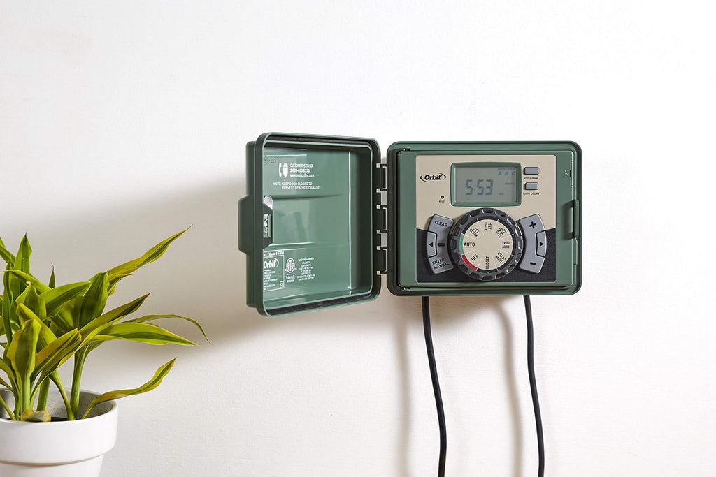 Orbit 57900 12-Station Outdoor Swing Panel Sprinkler System Timer