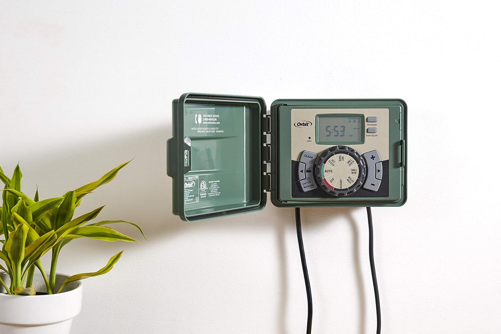 Orbit 57900 12-Station Outdoor Swing Panel Sprinkler System Timer