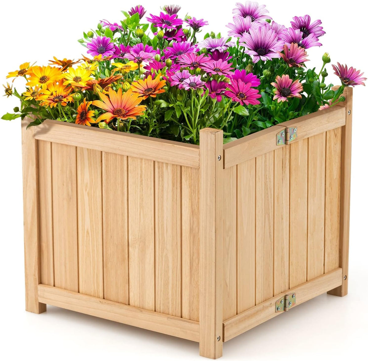 costway planter garden bed, folding planter box, 15", main product view