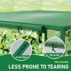 specilite 49x49x39in garden plant netting mesh cover for shown in use