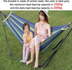 Hammock Stand, Swing Stand 3 Gears Adjustable,Easy Assembly Camping Tools, for Patio Travel Garden Picnic(Stand Only)