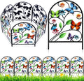 yaocom 6 pack butterfly garden fence 16.5" h, main product view