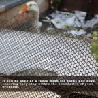 32.8 ft x 15.7 in roll mesh fence, close-up detail