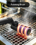 Upgraded Cordless Spinning Electric Grill Brush | 4000mA Battery, 500 RPM, 4 Speed, 180° Adjustable, Fits All Grill Grates, Cleaning And Polishing, Outdoor BBQ Grill Cleaning