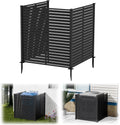 3 panels air conditioner fence, 47" w x, main product view