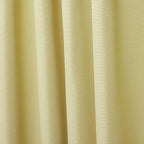 Exclusive Home Cabana Solid Indoor/Outdoor Light Filtering Hook-and-Loop Tab Top Curtain Panel Pair, 54"x63", Sundress