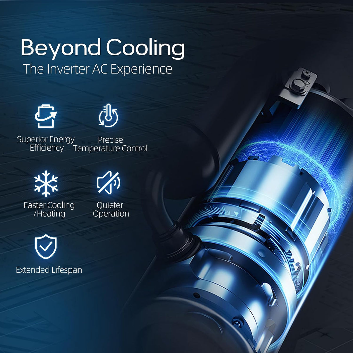 12000btu mini split air conditioner heat pump, 19 showing dimensions
