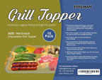 Grill Toppers - Clean Grill BBQ Disposable Toppers- 16 x 12Inch - (10 Pack) -Your Hot Dogs Will Never Fall Through The Cracks Again