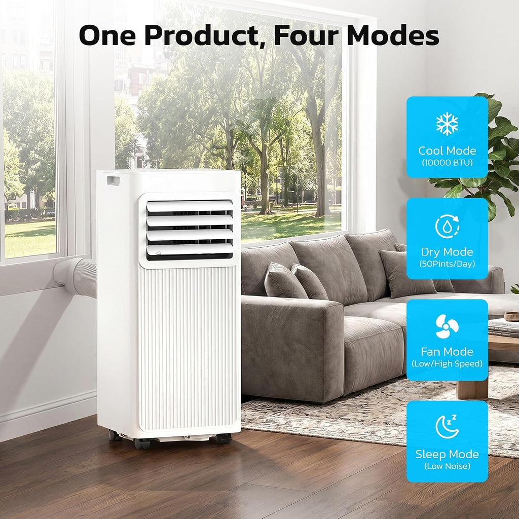 10,000btu energy saving portable air conditioners for rooms shown in use
