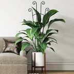 32.6in Plant Trellis for Climbing Plants Indoor Outdoor, Expandable Large Metal Garden Trellis for Potted Plants, Heavy-Duty Tall Pothos Plant Climber Support for Ivy Pothos Hoya Monstera, 2P