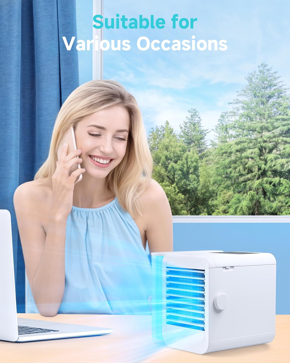 portable air conditioners fan: air conditioner, ac unit, view 9