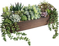 winlyn artificial succulent arrangement 15" assorted succulents plants, main product view