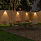 NIORSUN Solar Fence Lights,24 Pack Solars Deck Light,Warm White Color,Outdoor Bulb Waterproof Led IP65,Power Patio Lamp with Lenses for Outside/Backyard/Railing/Yard(White)