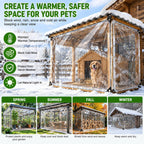 clear tarp 7x8 ft, 14 mil heavy duty, package contents