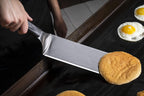 Blackstone 5550 Extra Long Griddle Spatula, Set of 2 | Heavy-Duty Stainless Steel, Non-Slip Plastic Handle, Heat Resistant, Dishwasher Safe