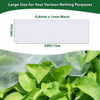 10 * 50ft ultra fine garden mesh netting shown in use