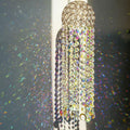 yu feng crystal suncatcher wind chimes window hanging, main product view