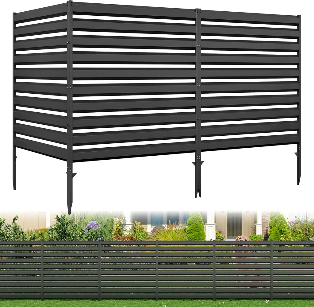 metal air conditioner fence, 42''h x 38''w (3panels), main product view