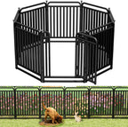 thickened metal tube garden fence, animal barrier fence, main product view