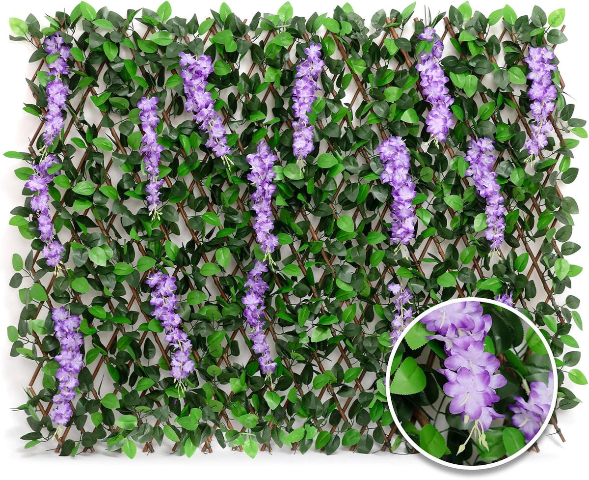 doeworks expandable fence privacy screen for balcony patio, main product view