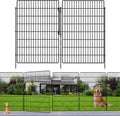 15 panels garden fencing animal barrier with lock, main product view