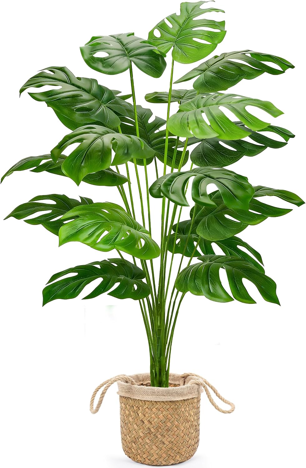 der rose 44" tall fake plants, artificial tree, main product view