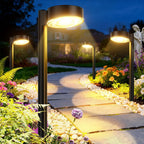 8 Pack Solar Pathway Lights Outdoor, Up to 12Hrs Solar Light | Larger Focused Spot Lens, Waterproof Solar Light for Garden, Walkways, Landscape Path