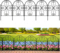 shoplala garden fence (20 panels) 12.5inx16.5in decorative metal, main product view