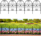 shoplala garden fence (20 panels) 12.5inx16.5in decorative metal, main product view